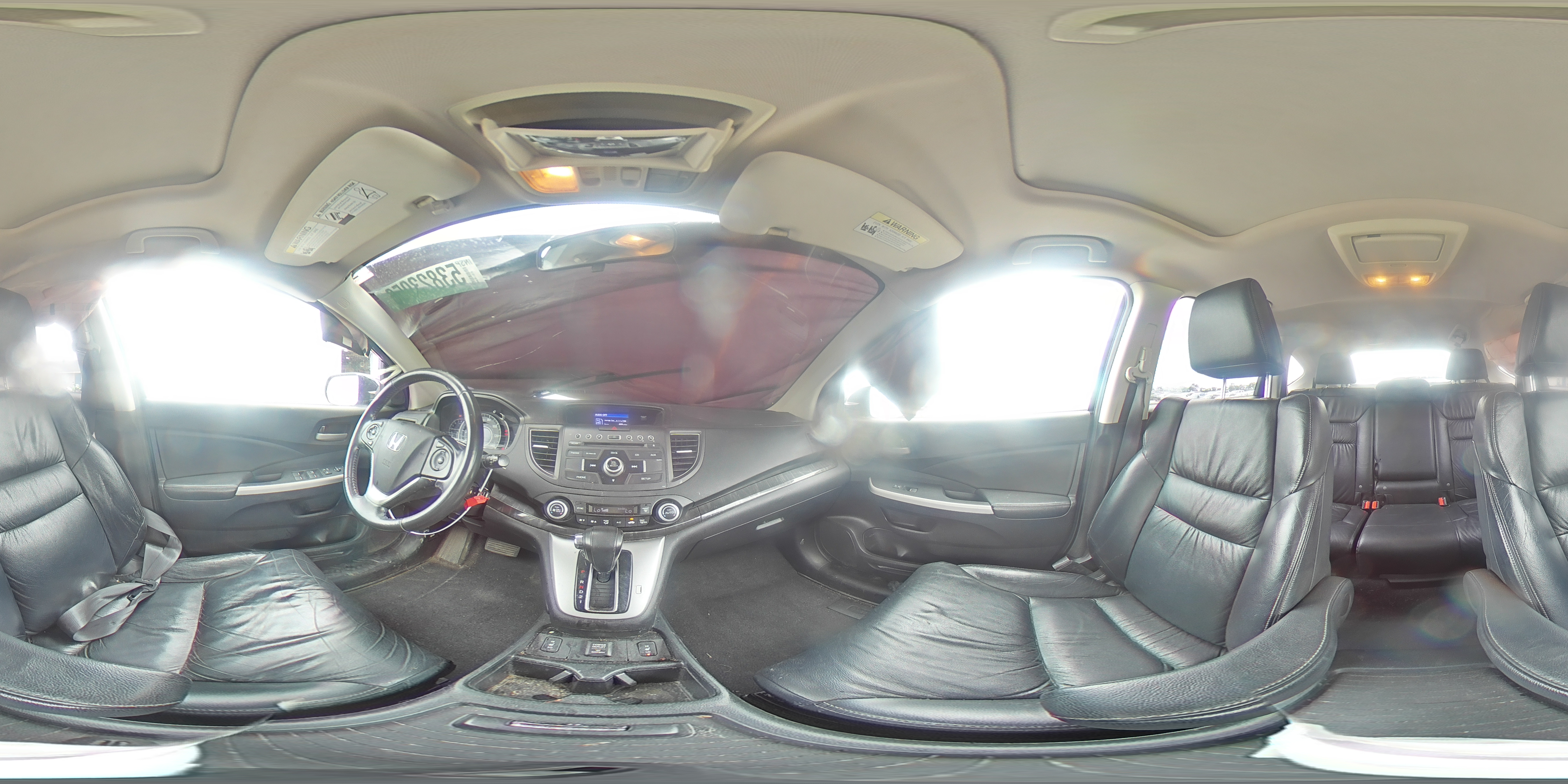 2012 Honda Cr-v Exl Black vin: JHLRM3H77CC002168