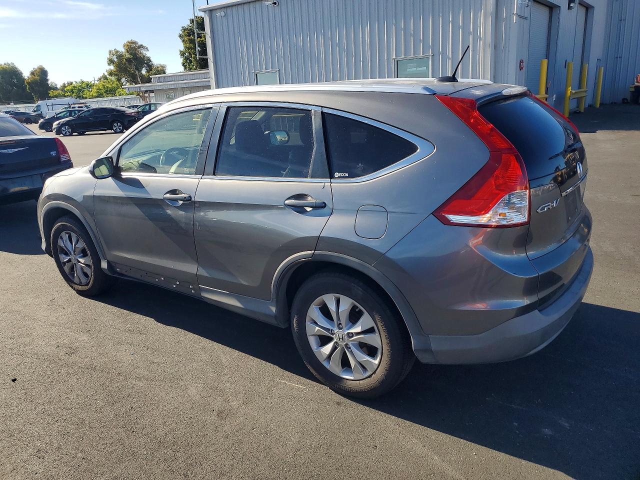 2012 Honda Cr-v Exl Gray vin: JHLRM3H77CC004633