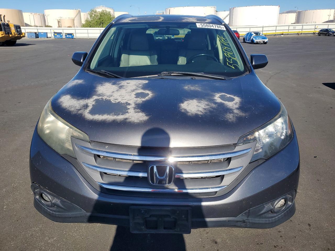 2012 Honda Cr-v Exl Gray vin: JHLRM3H77CC004633