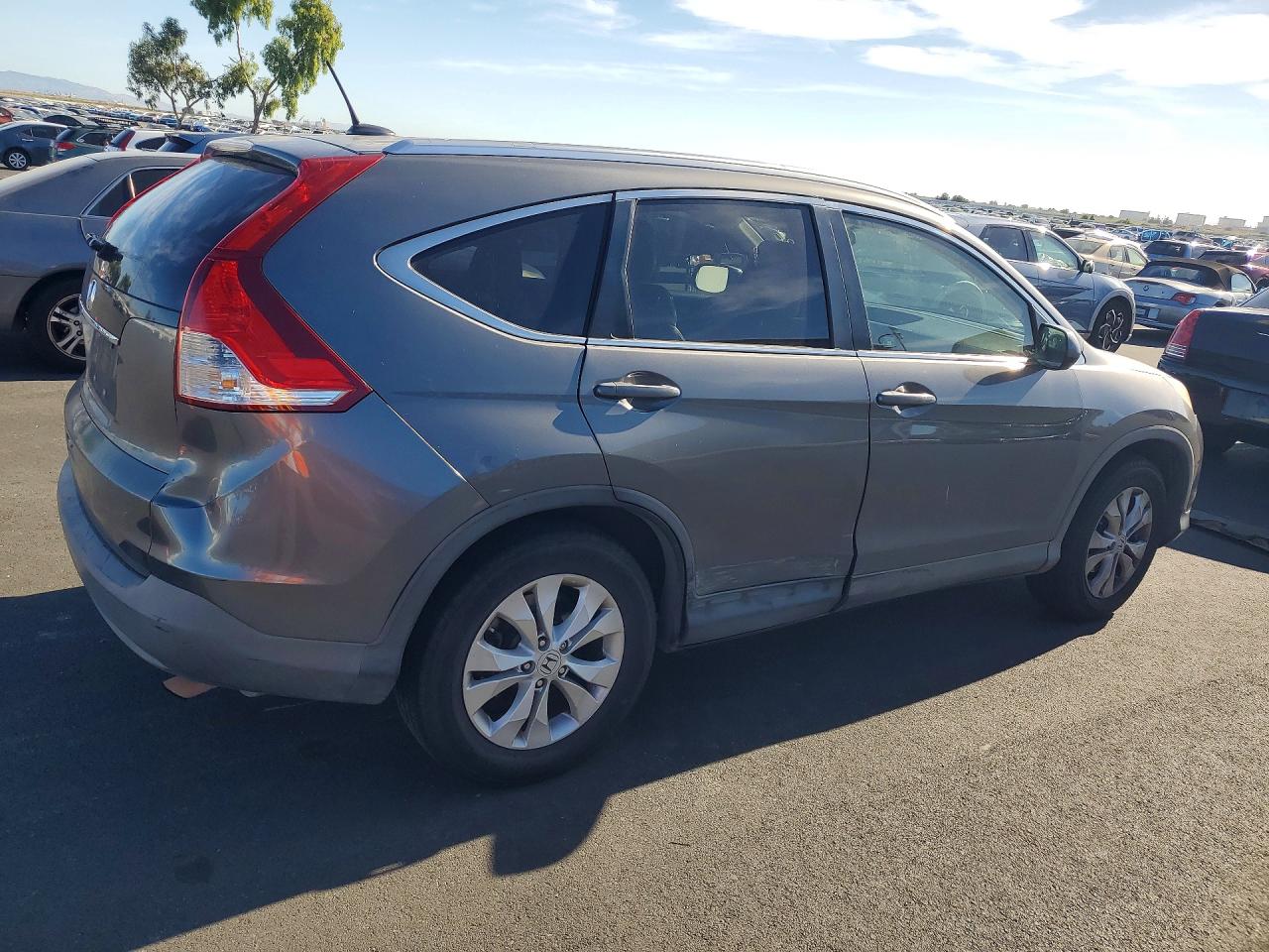 2012 Honda Cr-v Exl Gray vin: JHLRM3H77CC004633