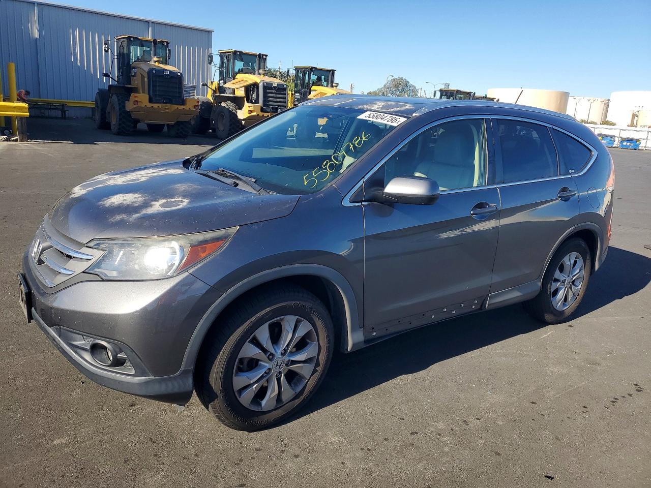 2012 Honda Cr-v Exl Gray vin: JHLRM3H77CC004633