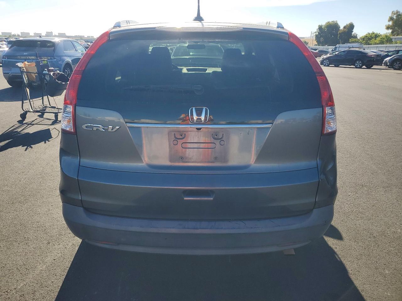 2012 Honda Cr-v Exl Gray vin: JHLRM3H77CC004633