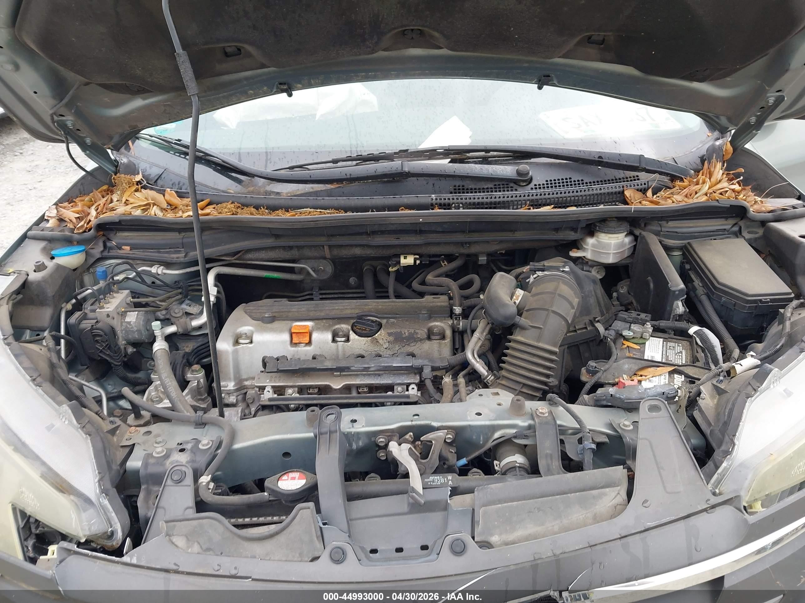 2012 Honda Cr-v Ex-l Зеленый vin: JHLRM3H77CC005250