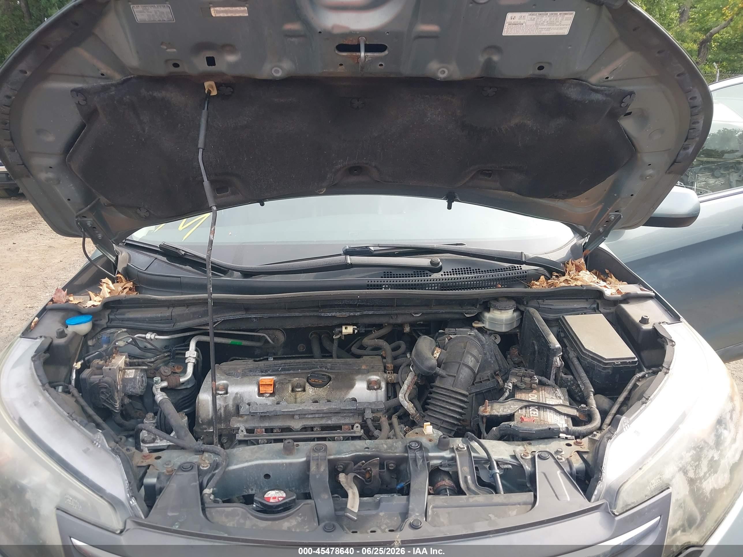2012 Honda Cr-v Ex-l Green vin: JHLRM3H77CC006155