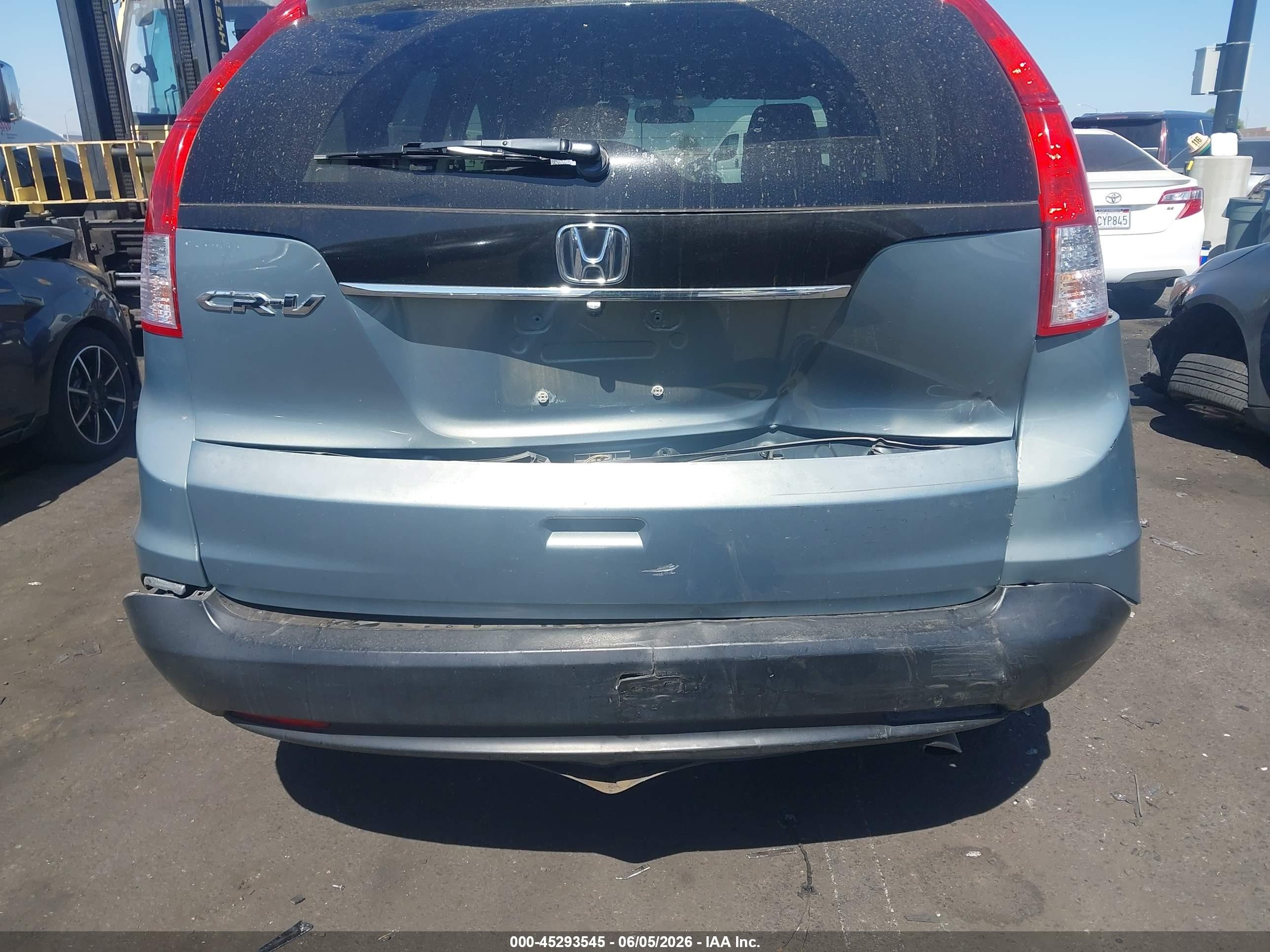 2012 Honda Cr-v Ex-l Бирюзовый vin: JHLRM3H77CC006740