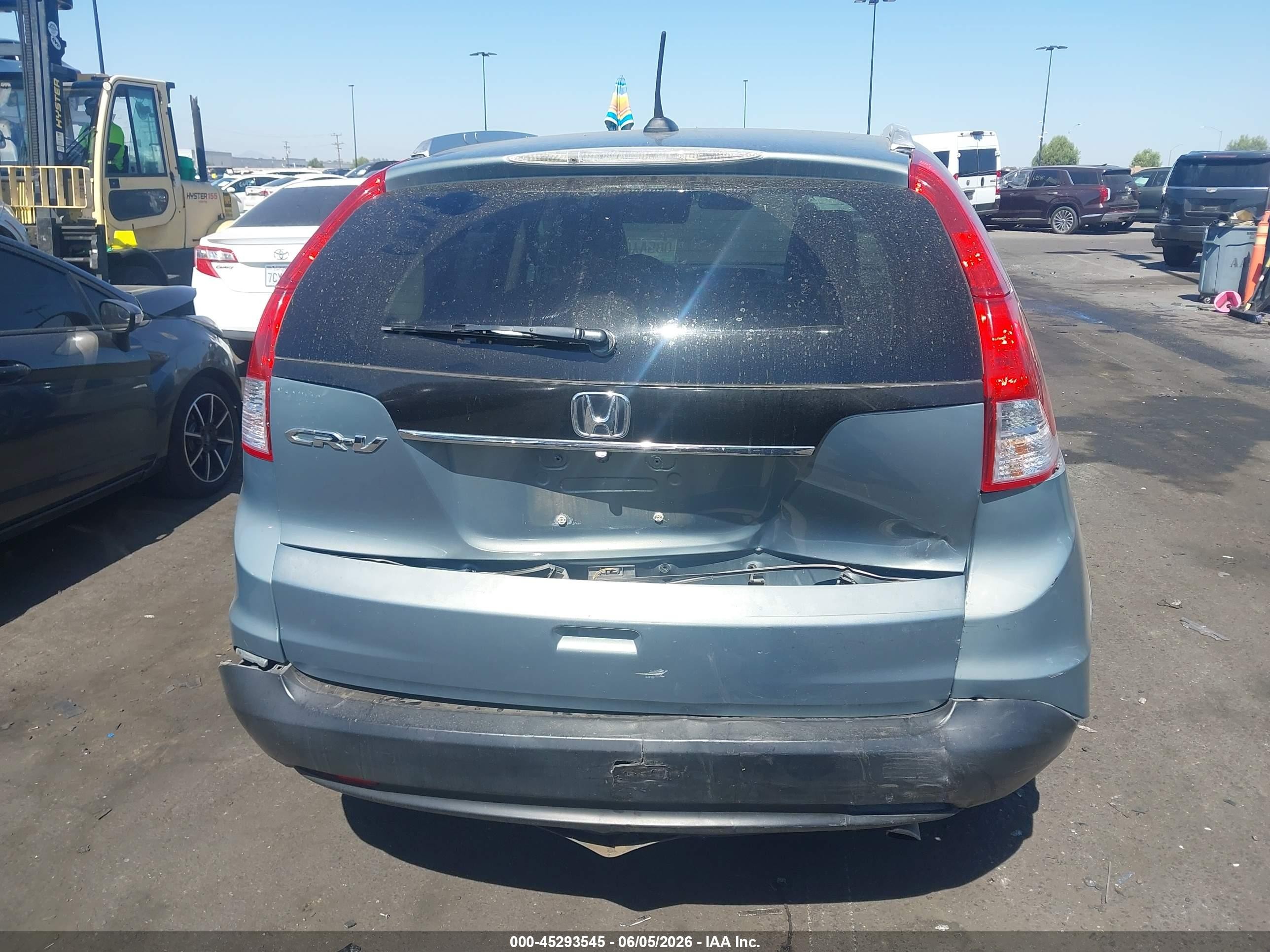 2012 Honda Cr-v Ex-l Бирюзовый vin: JHLRM3H77CC006740
