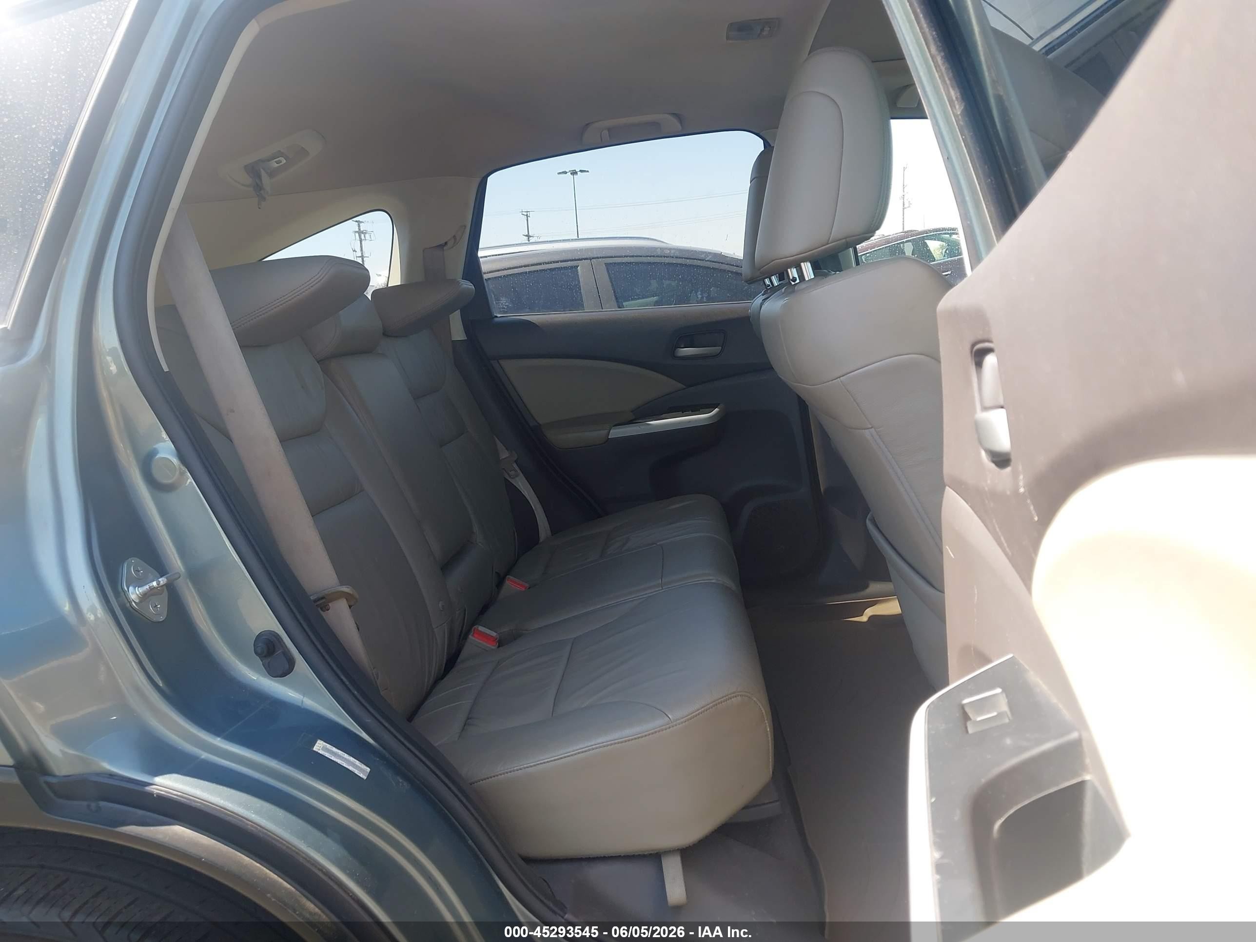 2012 Honda Cr-v Ex-l Бирюзовый vin: JHLRM3H77CC006740
