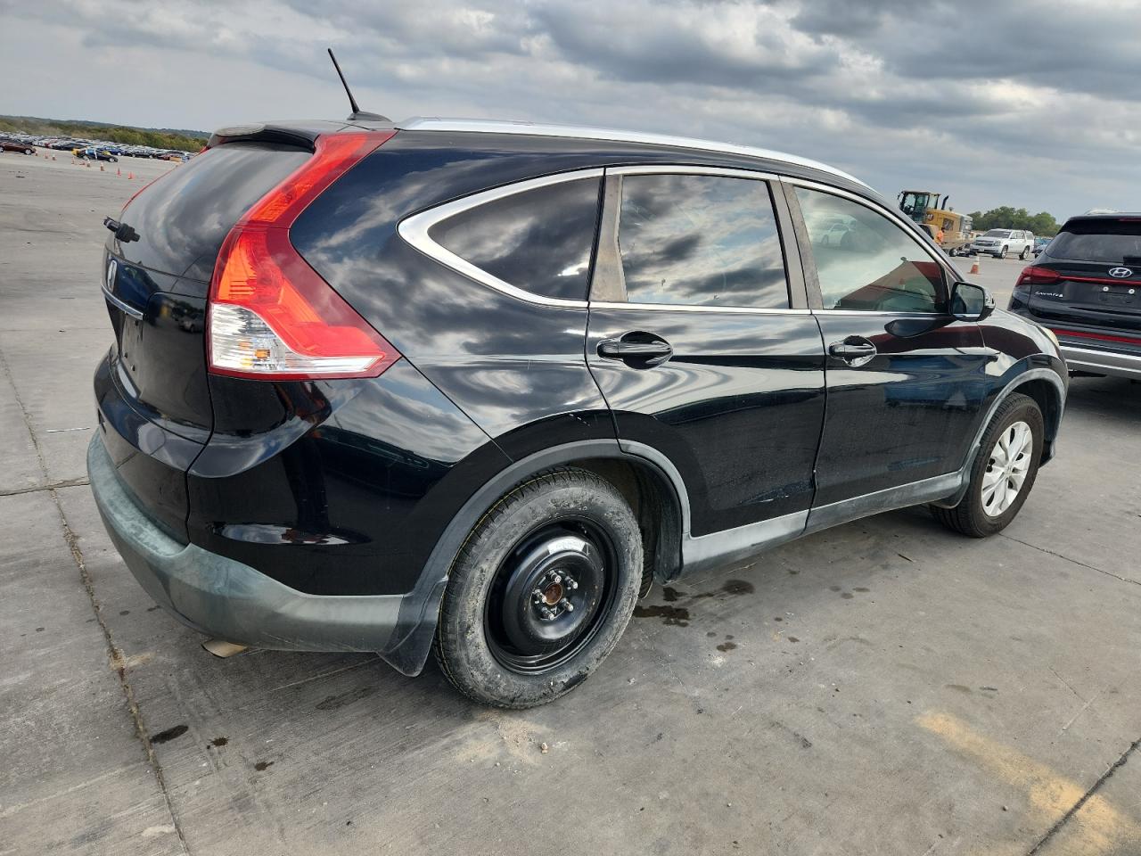 2012 Honda Cr-v Exl Black vin: JHLRM3H77CC006902
