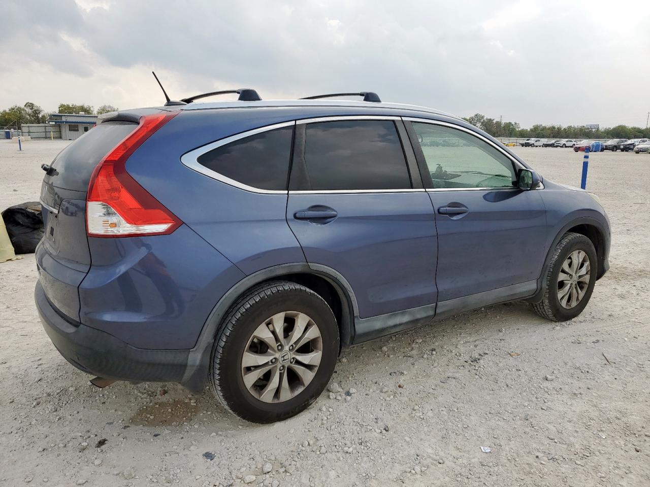 2012 Honda Cr-v Exl Blue vin: JHLRM3H78CC003149