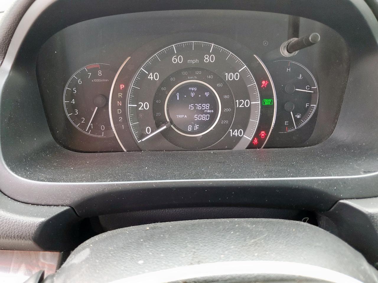 2012 Honda Cr-v Exl Blue vin: JHLRM3H78CC003149