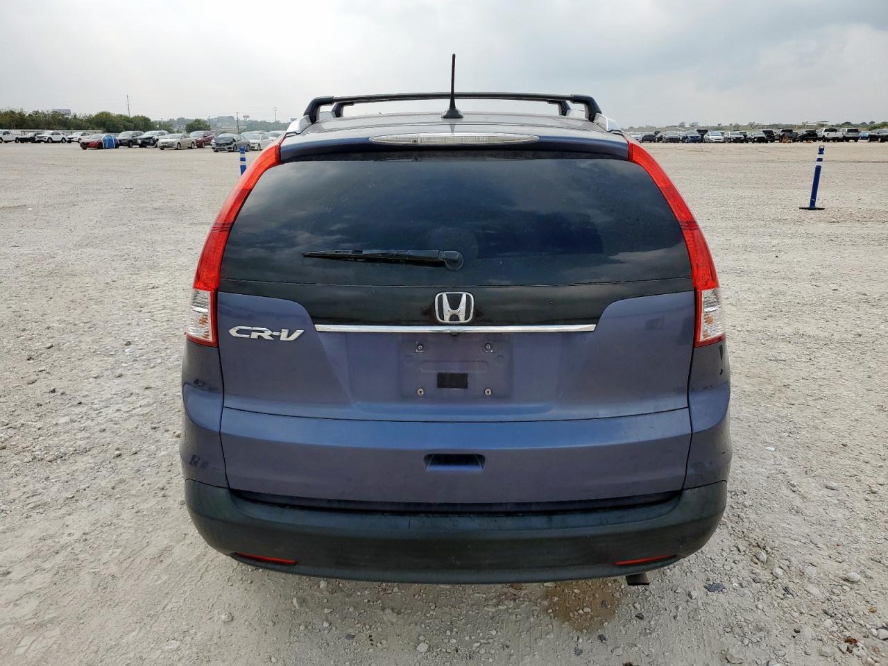 2012 Honda Cr-v Exl Blue vin: JHLRM3H78CC003149