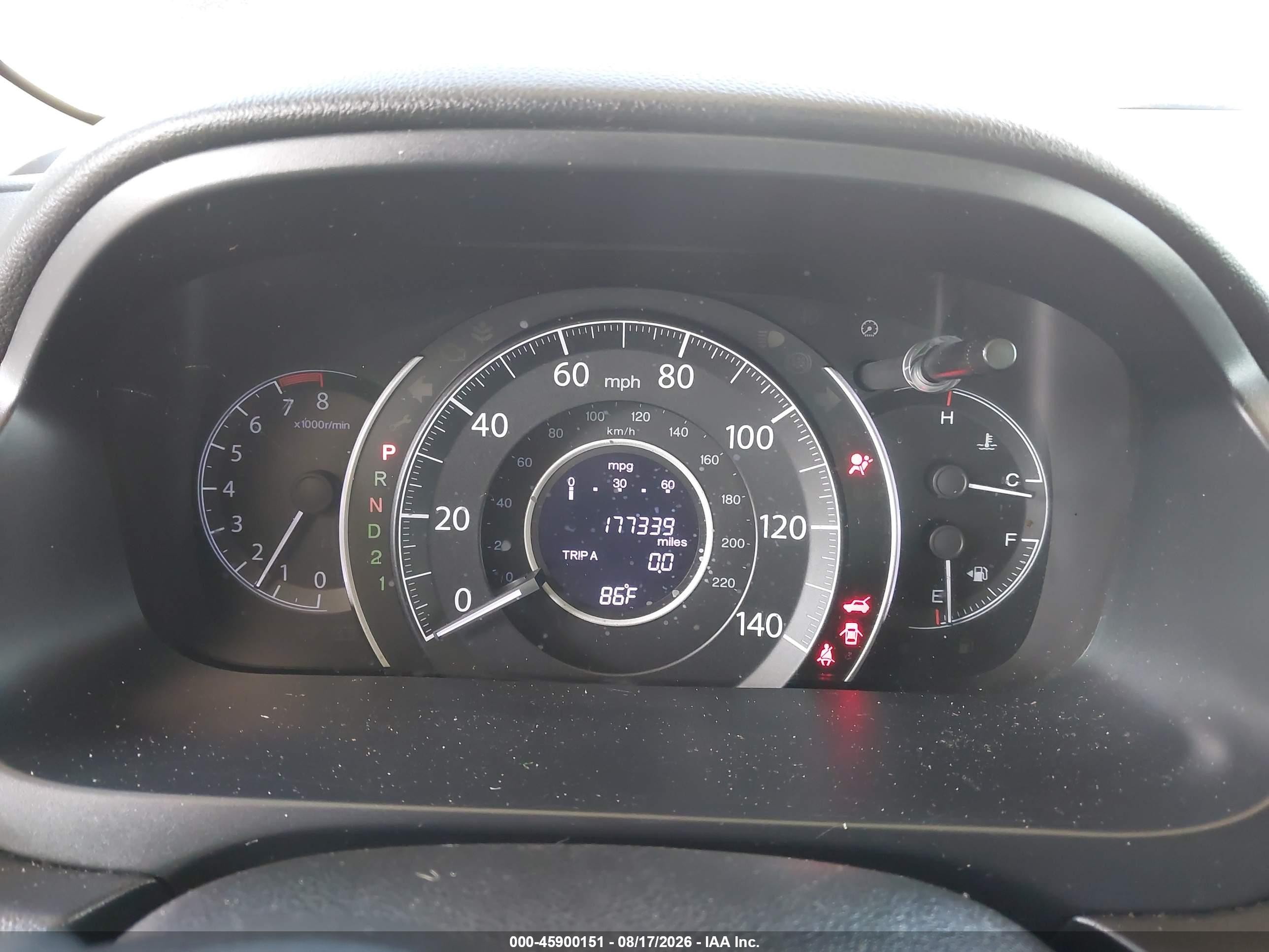2012 Honda Cr-v Ex-l Black vin: JHLRM3H78CC007492