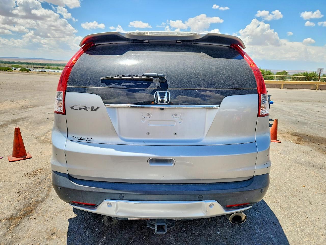2012 Honda Cr-v Exl Silver vin: JHLRM3H79CC000647