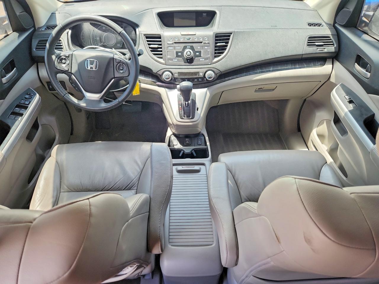 2012 Honda Cr-v Exl Silver vin: JHLRM3H79CC000647
