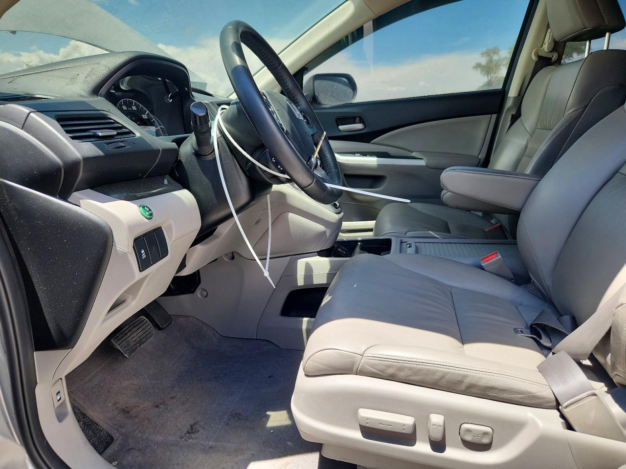 2012 Honda Cr-v Exl Silver vin: JHLRM3H79CC000647