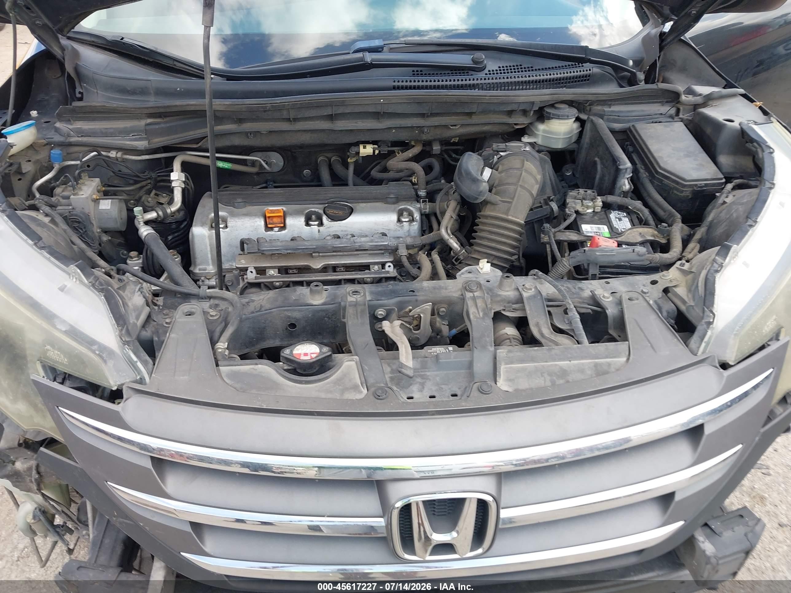 2012 Honda Cr-v Ex-l Black vin: JHLRM3H79CC009896