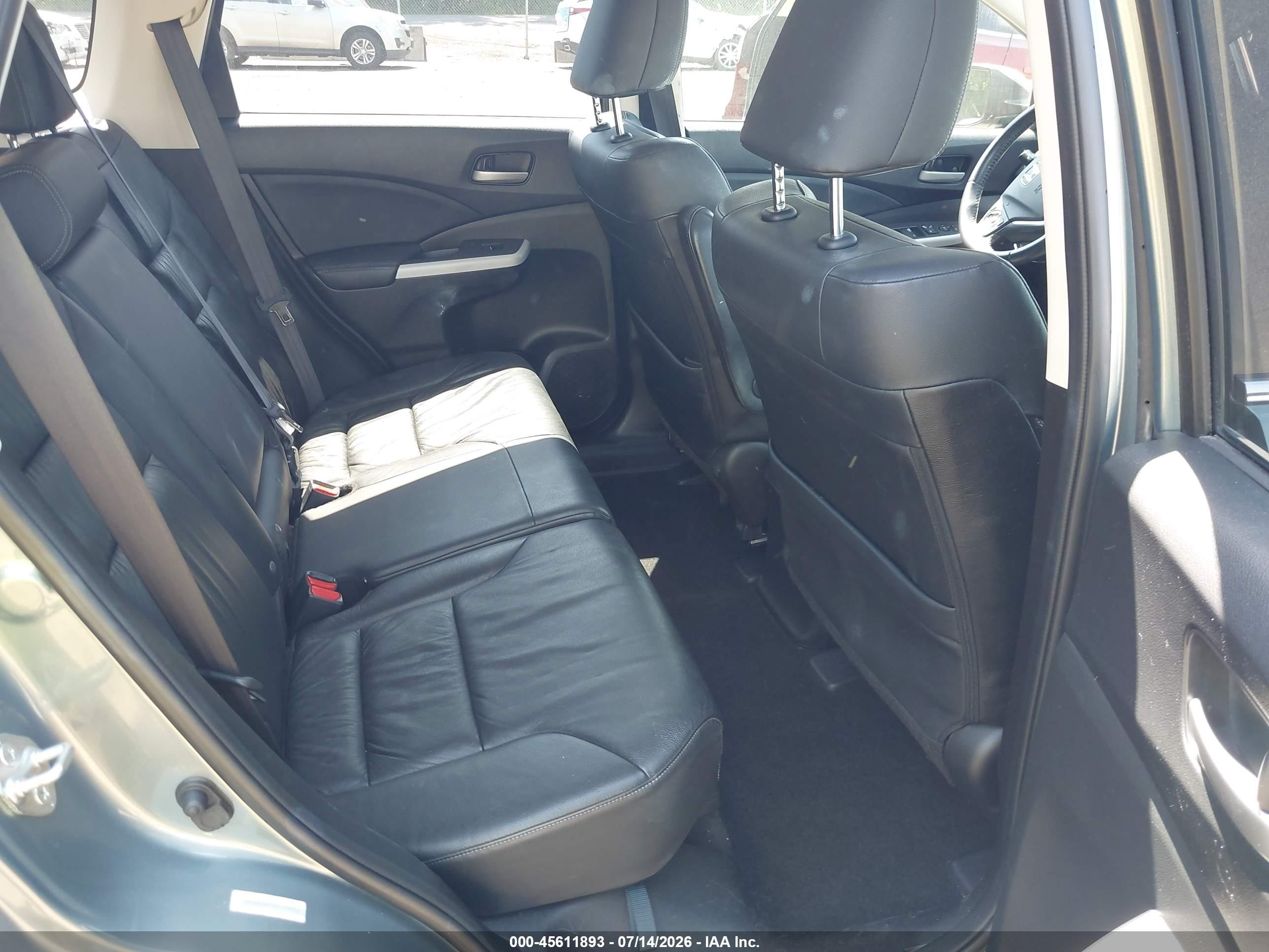 2012 Honda Cr-v Ex-l Green vin: JHLRM3H7XCC000852