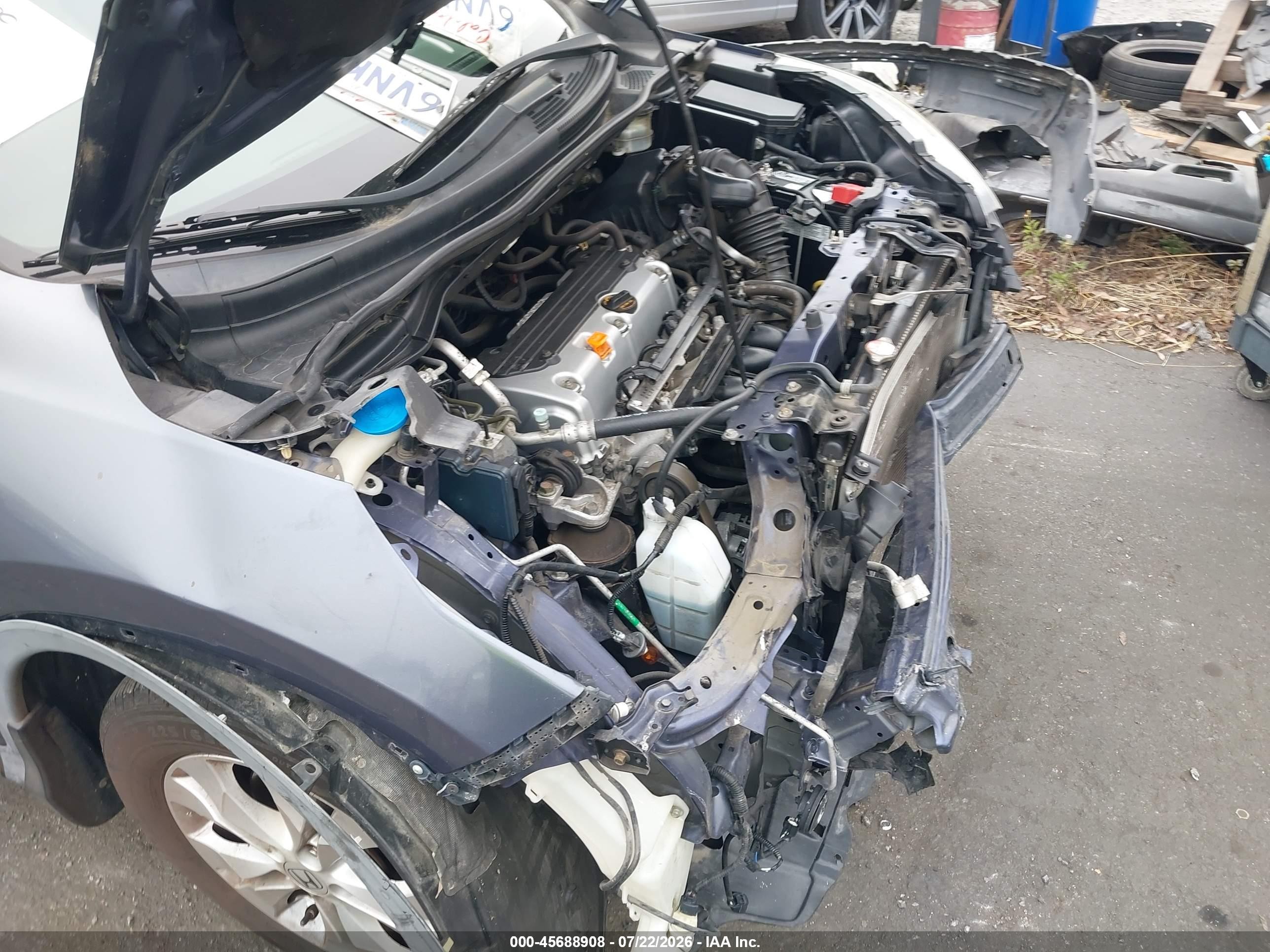 2012 Honda Cr-v Ex-l Gray vin: JHLRM3H7XCC004724