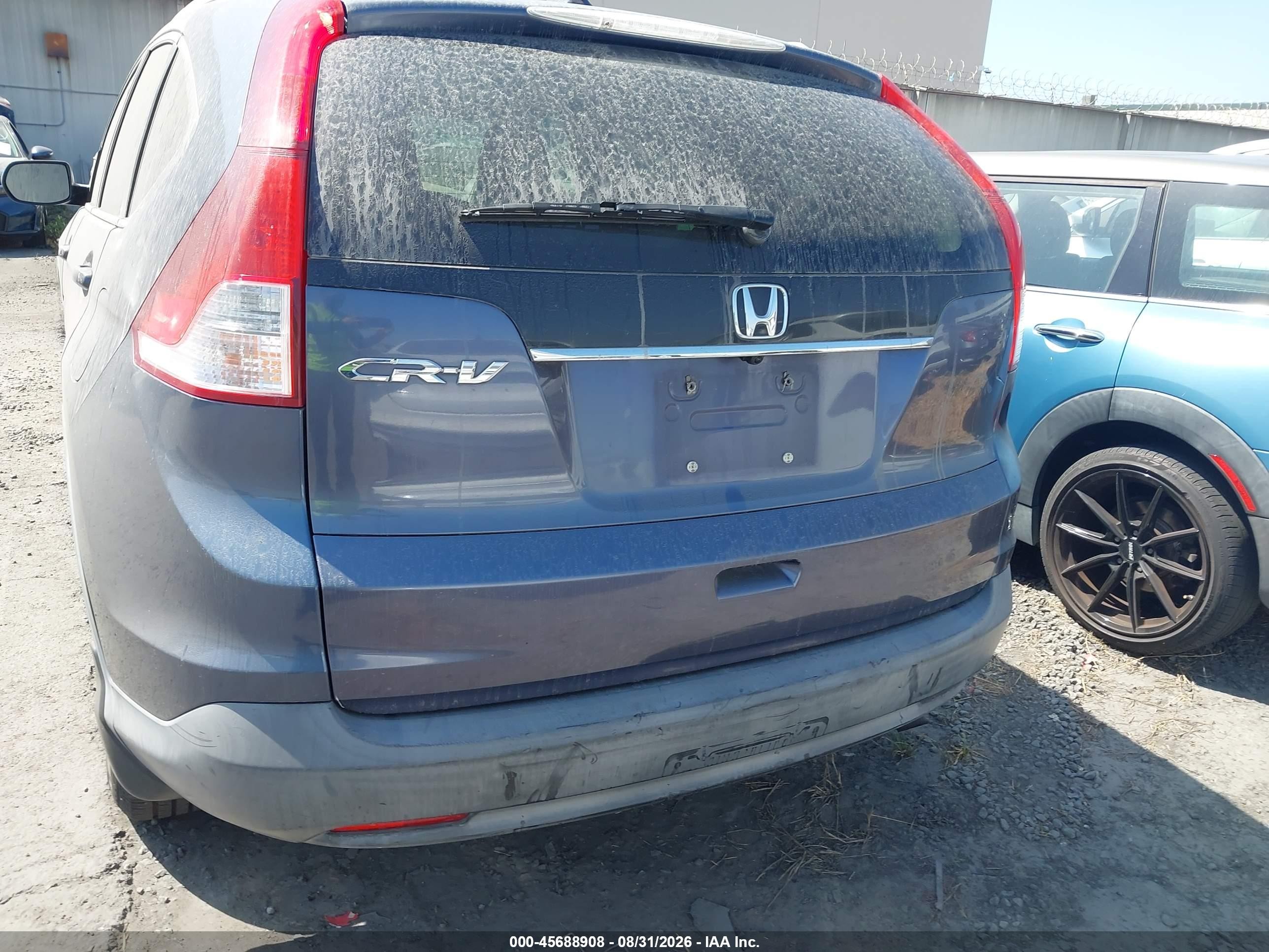 2012 Honda Cr-v Ex-l Gray vin: JHLRM3H7XCC004724