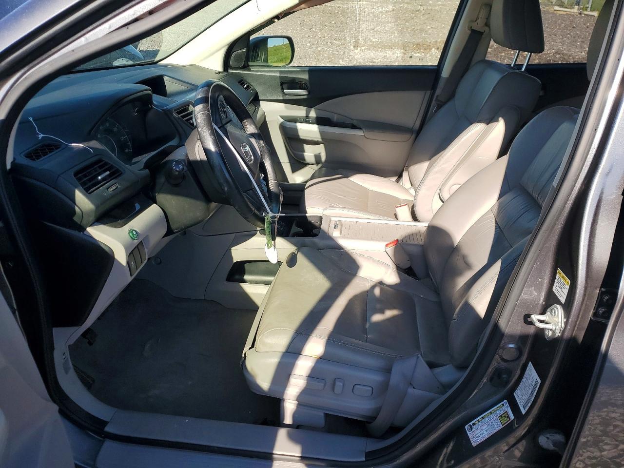2012 Honda Cr-v Exl Gray vin: JHLRM3H7XCC007722