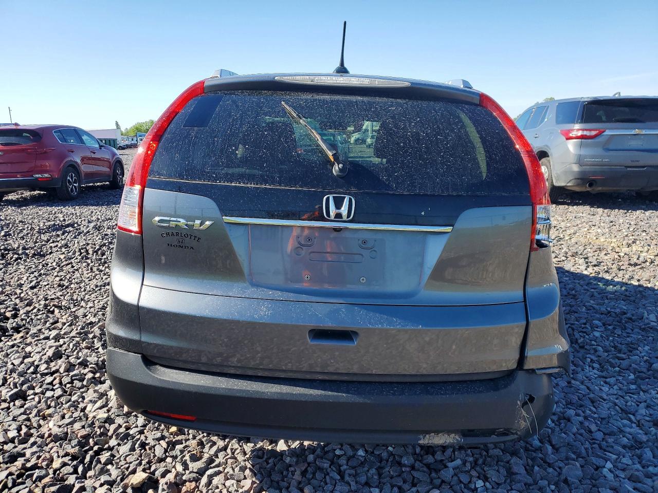 2012 Honda Cr-v Exl Gray vin: JHLRM3H7XCC007722