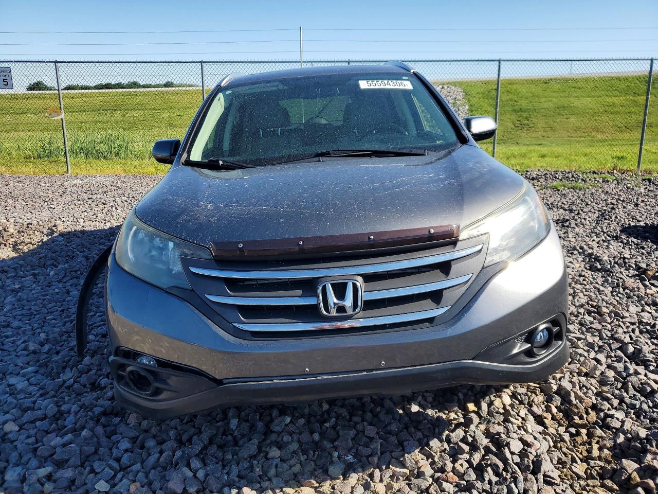 2012 Honda Cr-v Exl Gray vin: JHLRM3H7XCC007722