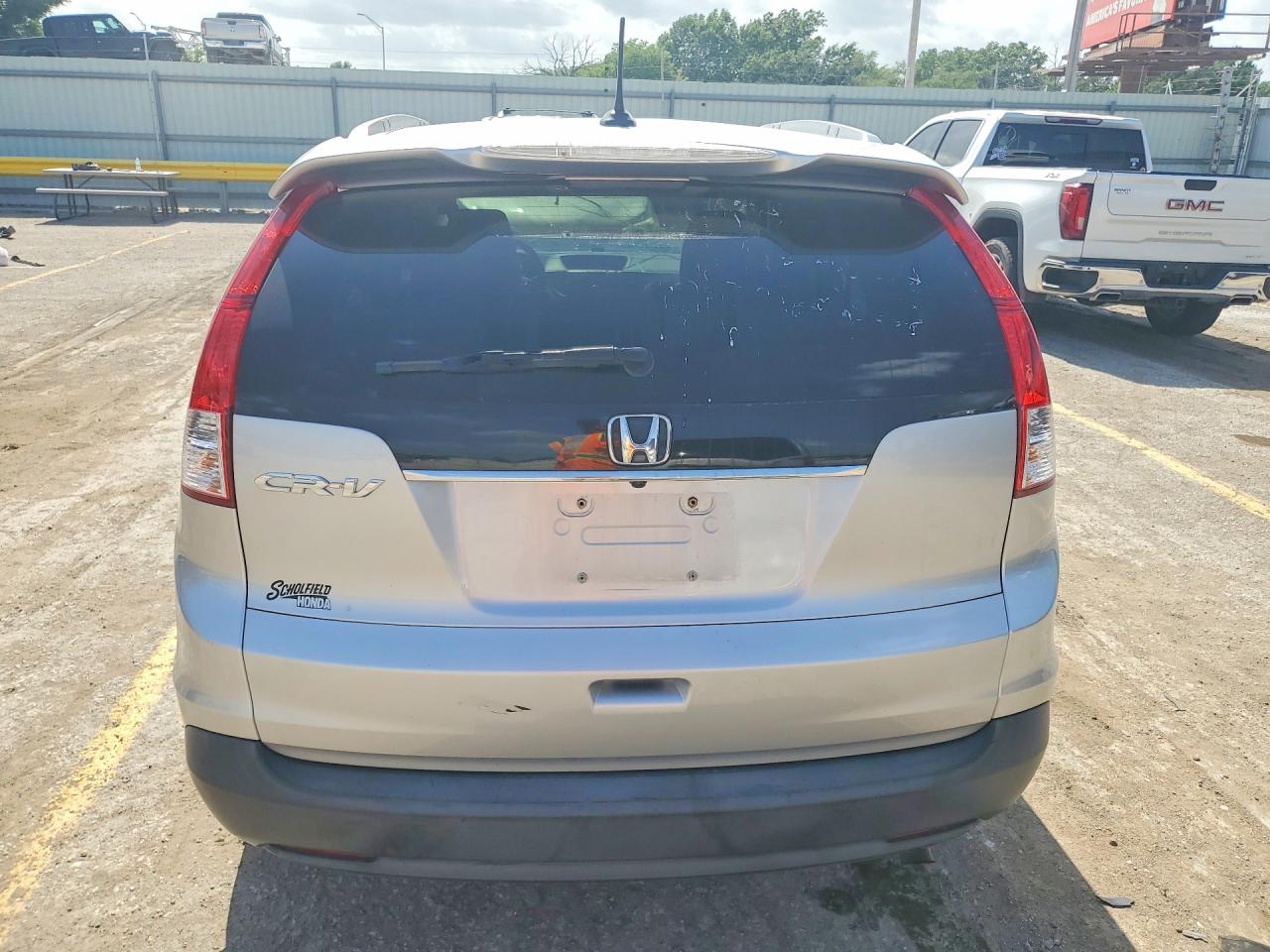 2012 Honda Cr-v Exl Silver vin: JHLRM3H7XCC008305