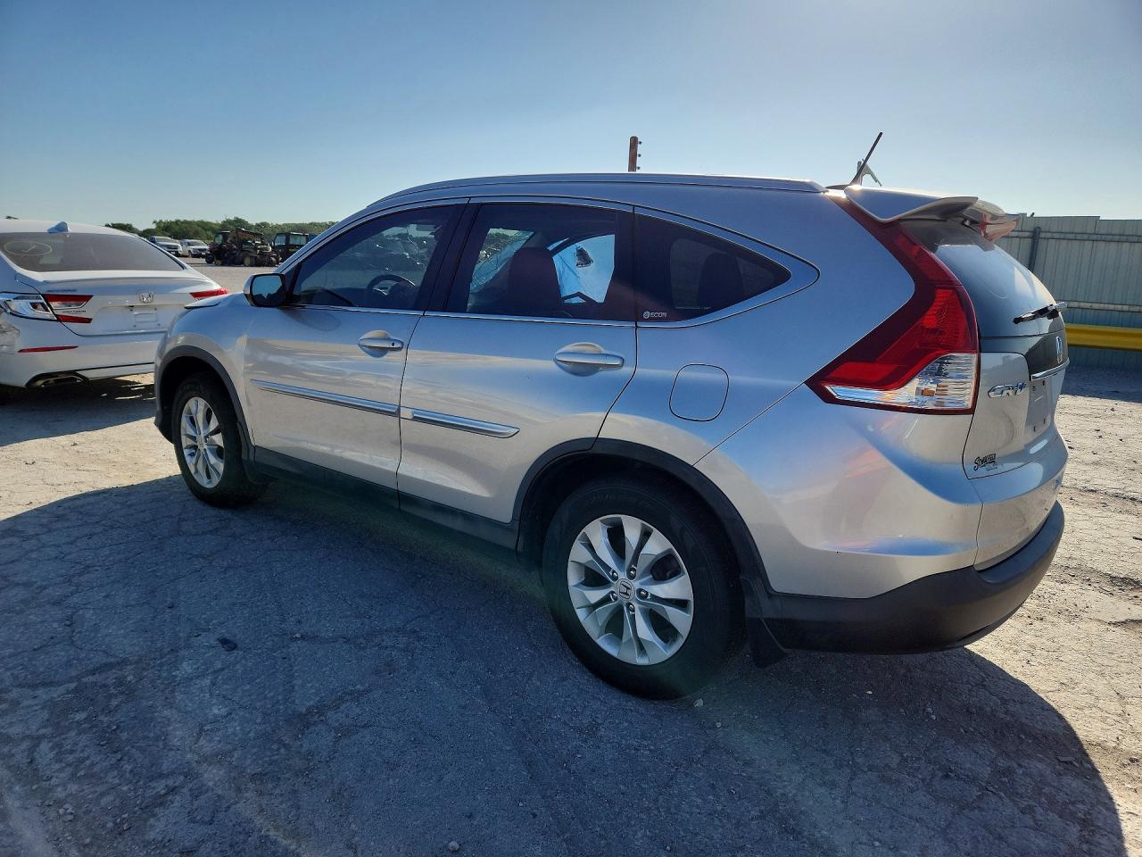 2012 Honda Cr-v Exl Silver vin: JHLRM3H7XCC008305