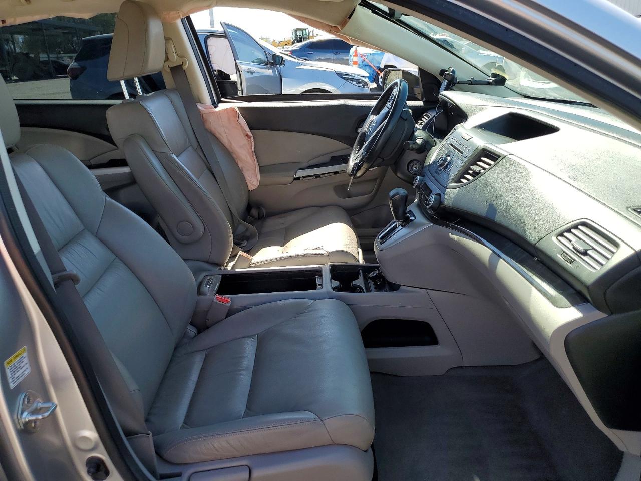 2012 Honda Cr-v Exl Silver vin: JHLRM3H7XCC009647