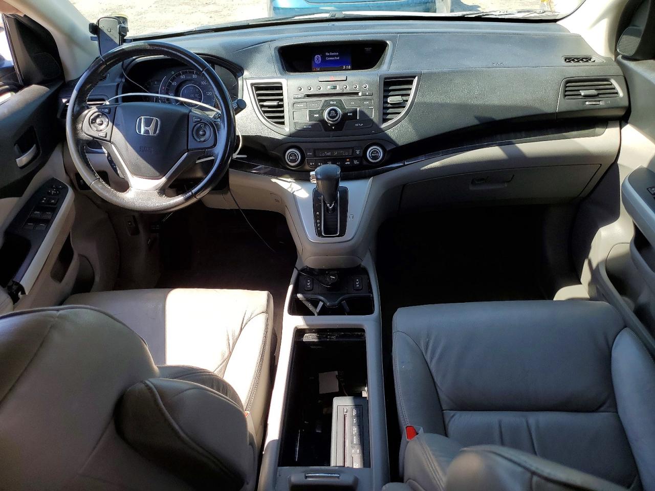2012 Honda Cr-v Exl Silver vin: JHLRM3H7XCC009647