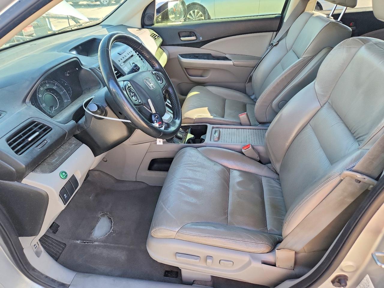 2012 Honda Cr-v Exl Silver vin: JHLRM3H7XCC010572