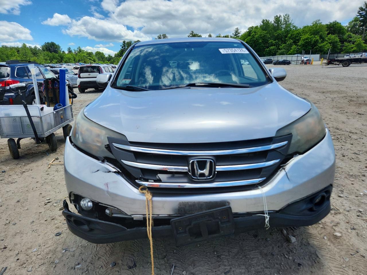2012 Honda Cr-v Ex Silver vin: JHLRM4H50CC012013