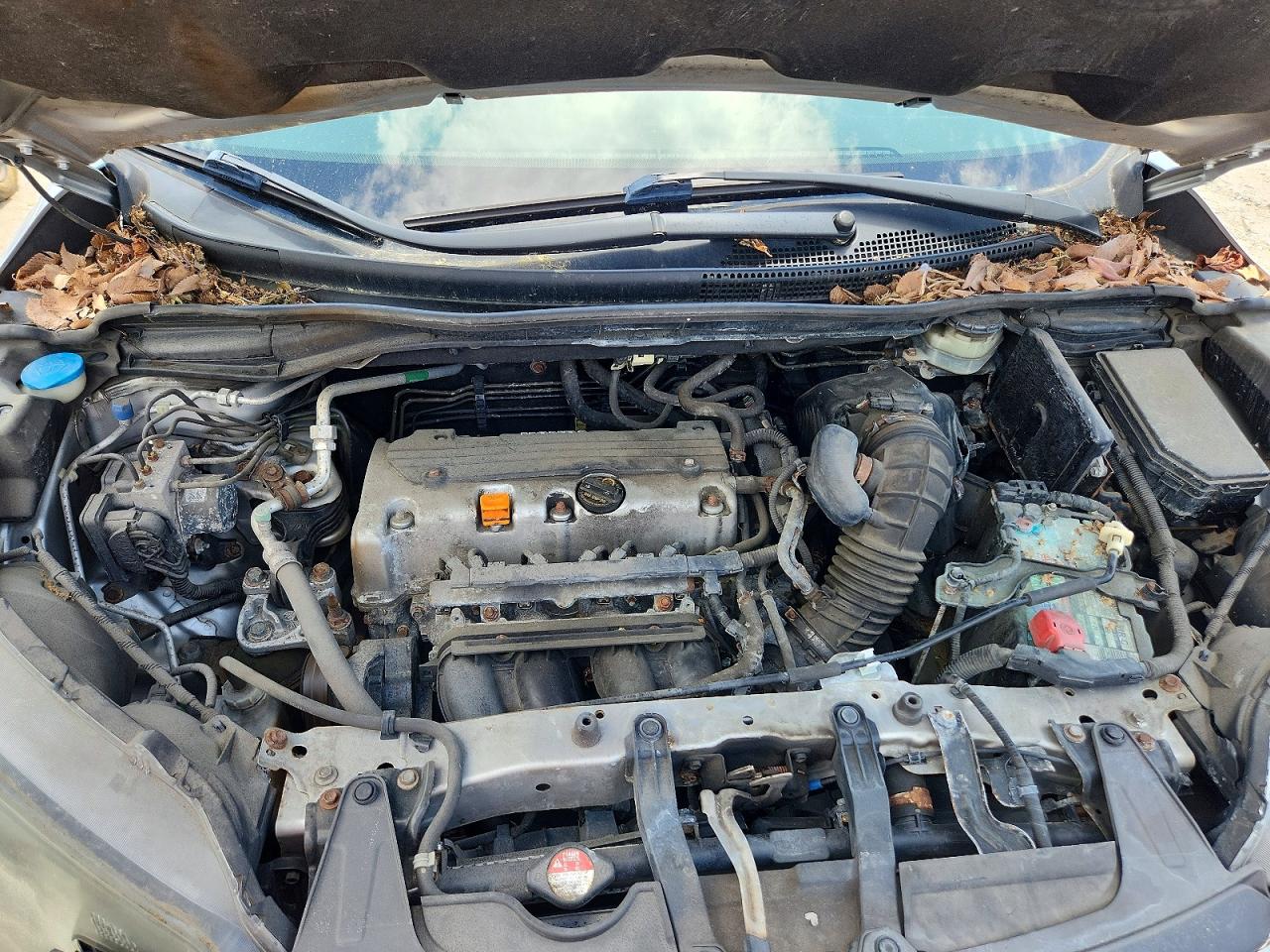 2012 Honda Cr-v Ex Silver vin: JHLRM4H50CC012013