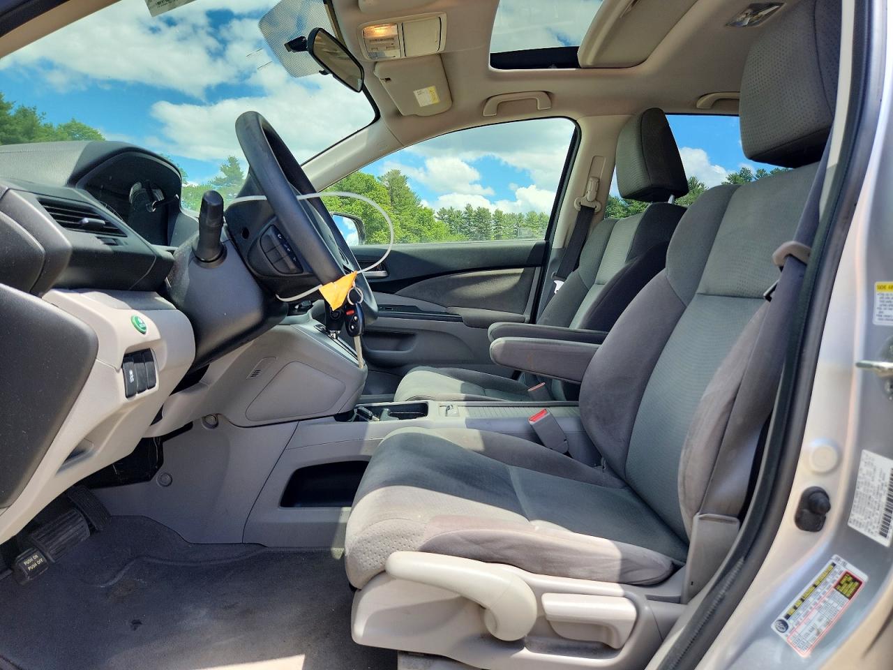 2012 Honda Cr-v Ex Silver vin: JHLRM4H50CC012013