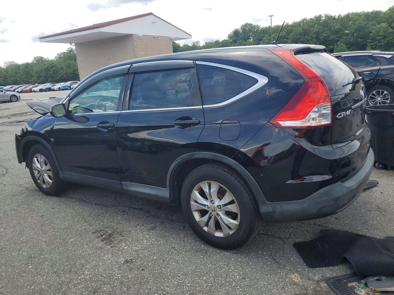 2012 Honda Cr-v Ex Black vin: JHLRM4H51CC024350