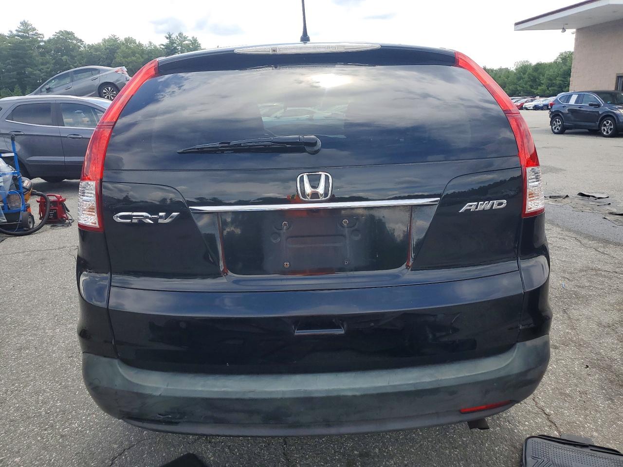 2012 Honda Cr-v Ex Black vin: JHLRM4H51CC024350