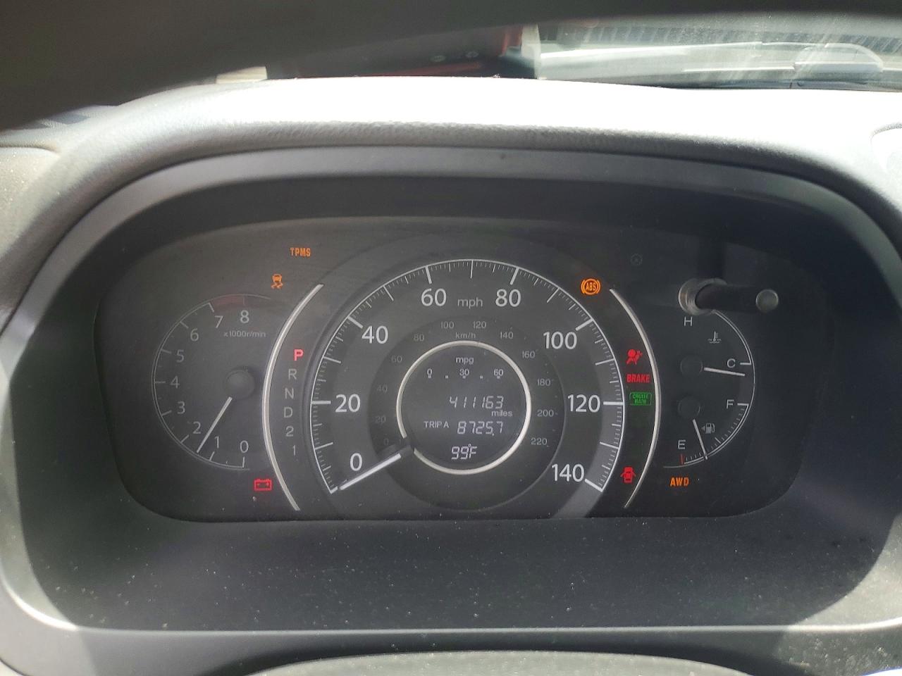 2012 Honda Cr-v Ex Black vin: JHLRM4H51CC024350