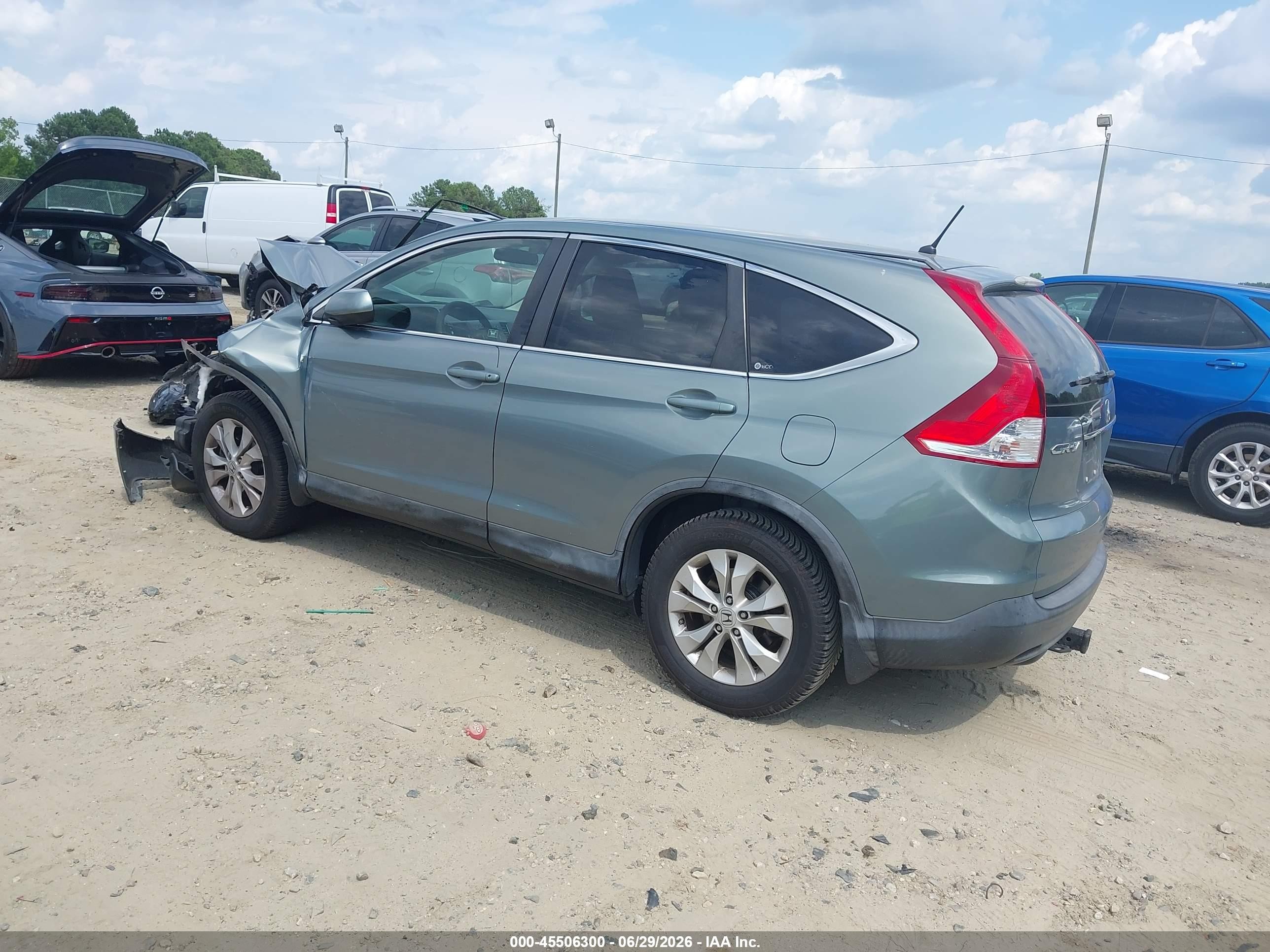 2012 Honda Cr-v Ex Gray vin: JHLRM4H52CC005063