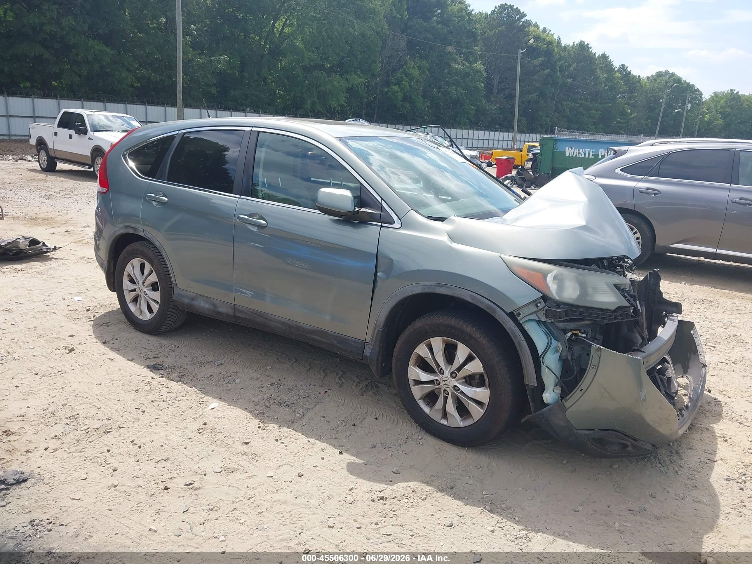 2012 Honda Cr-v Ex Gray vin: JHLRM4H52CC005063
