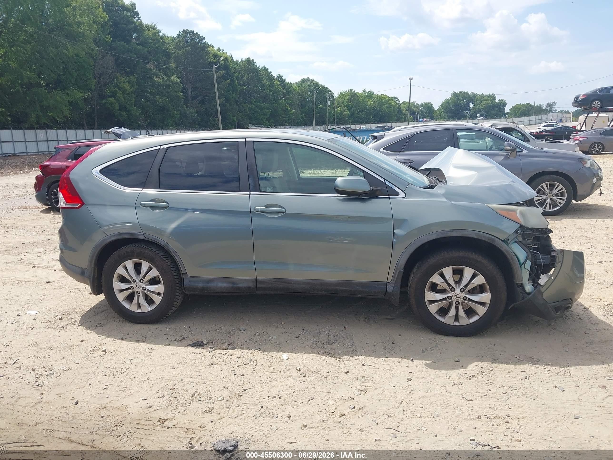 2012 Honda Cr-v Ex Gray vin: JHLRM4H52CC005063
