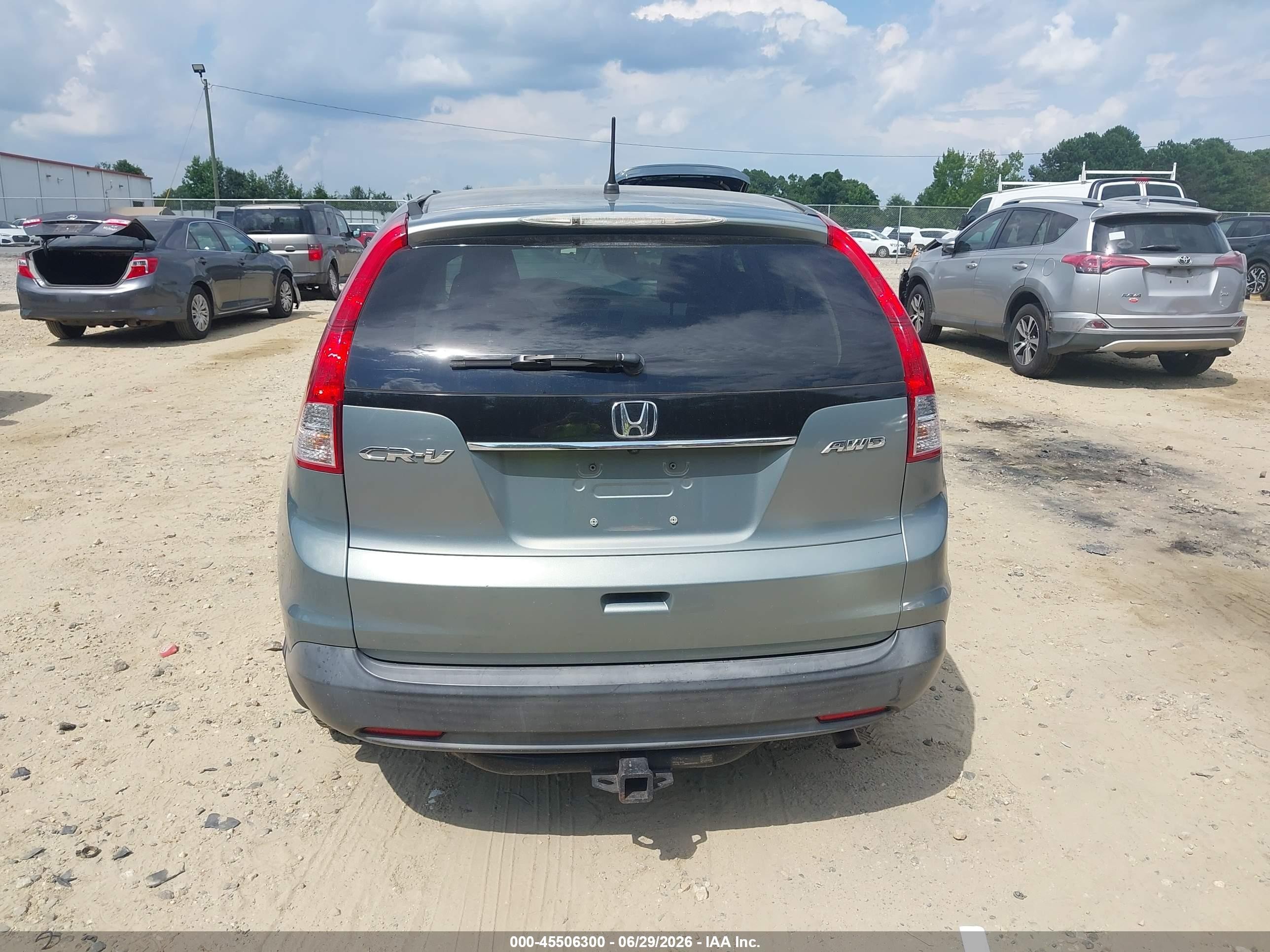 2012 Honda Cr-v Ex Gray vin: JHLRM4H52CC005063