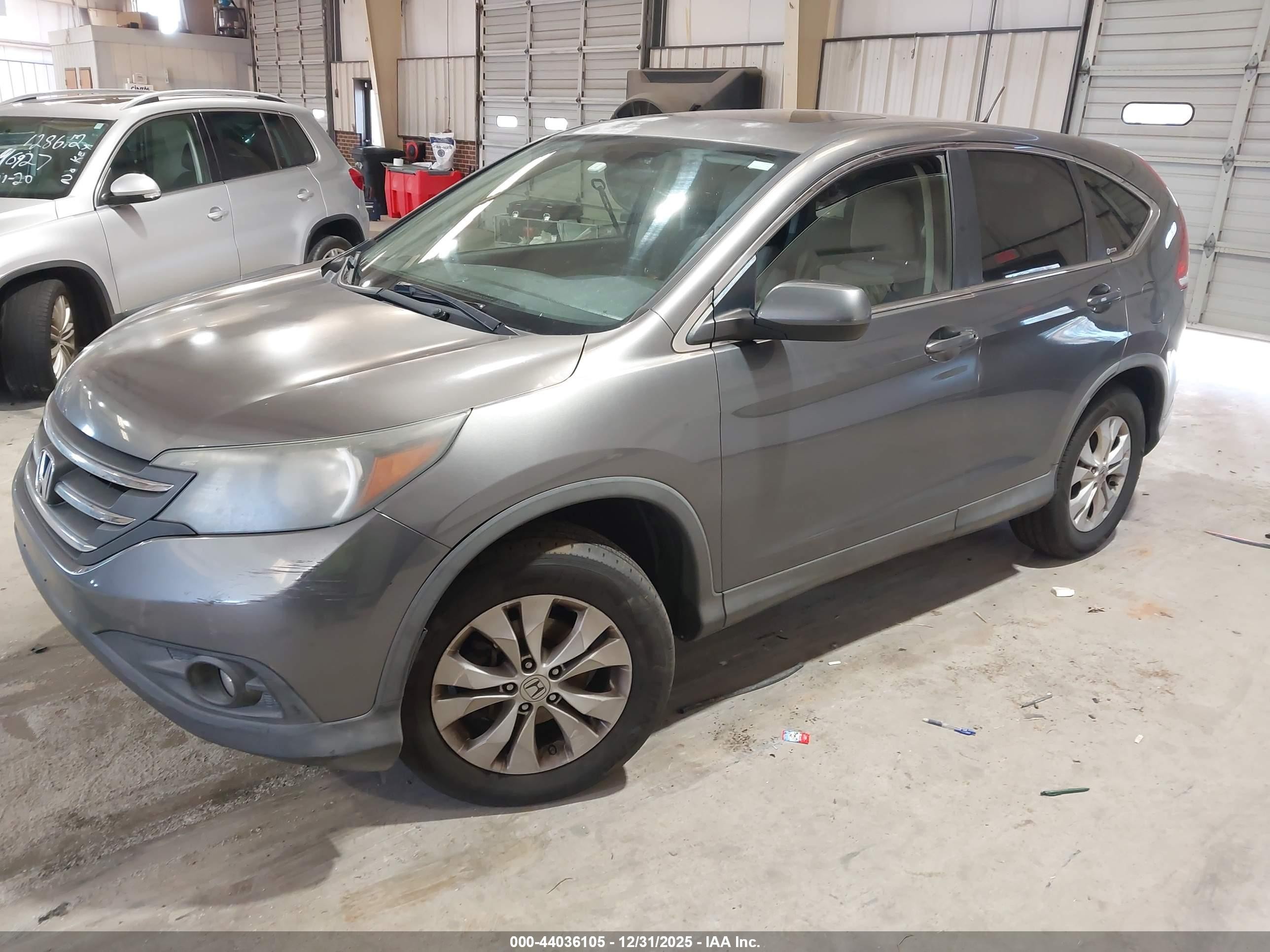 2012 Honda Cr-v Ex Gray vin: JHLRM4H52CC017648