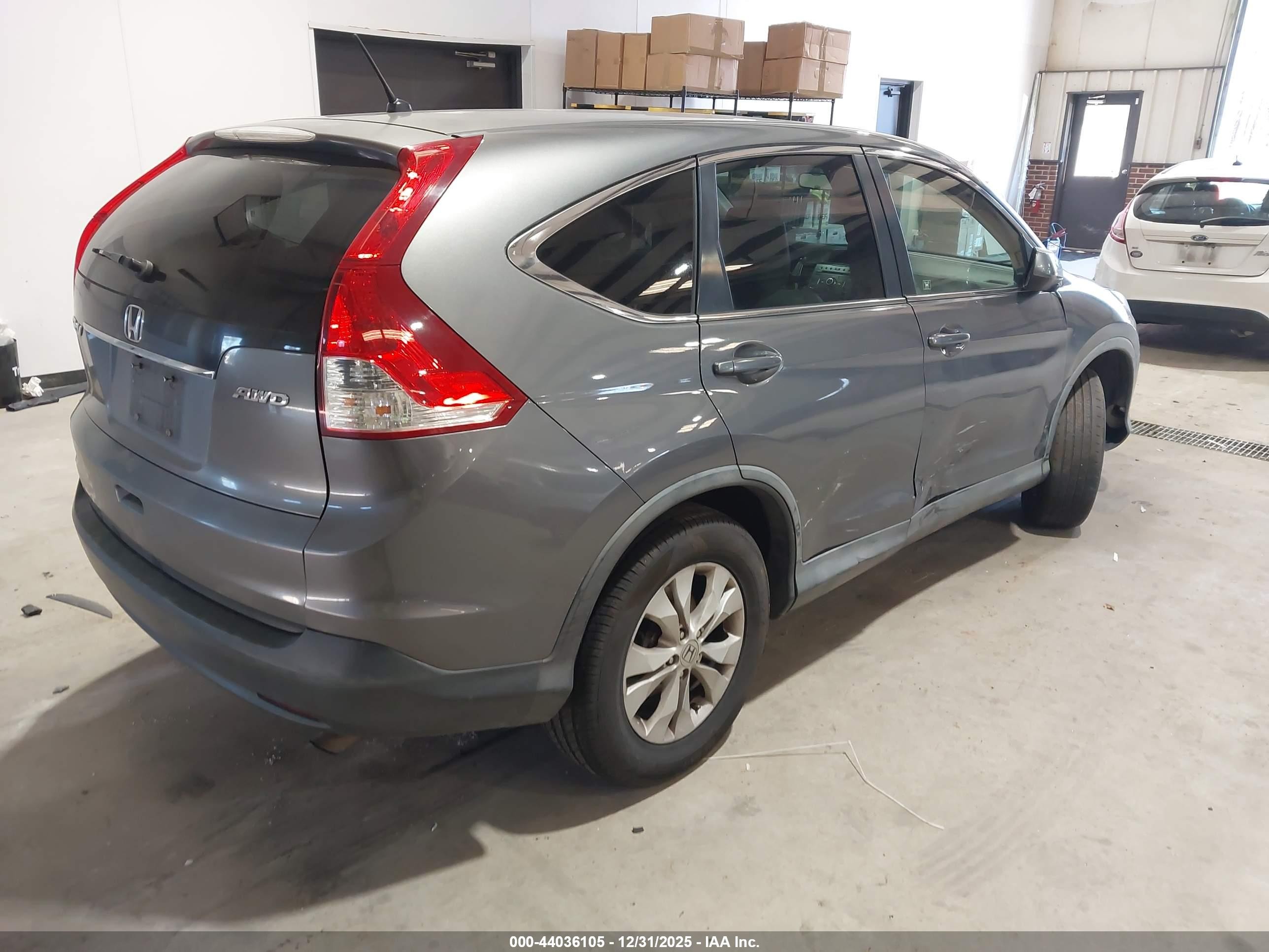 2012 Honda Cr-v Ex Gray vin: JHLRM4H52CC017648