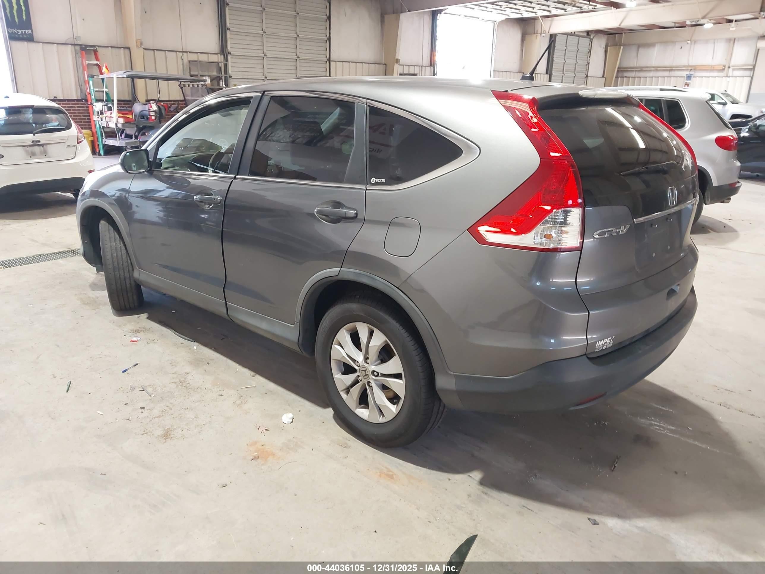 2012 Honda Cr-v Ex Gray vin: JHLRM4H52CC017648