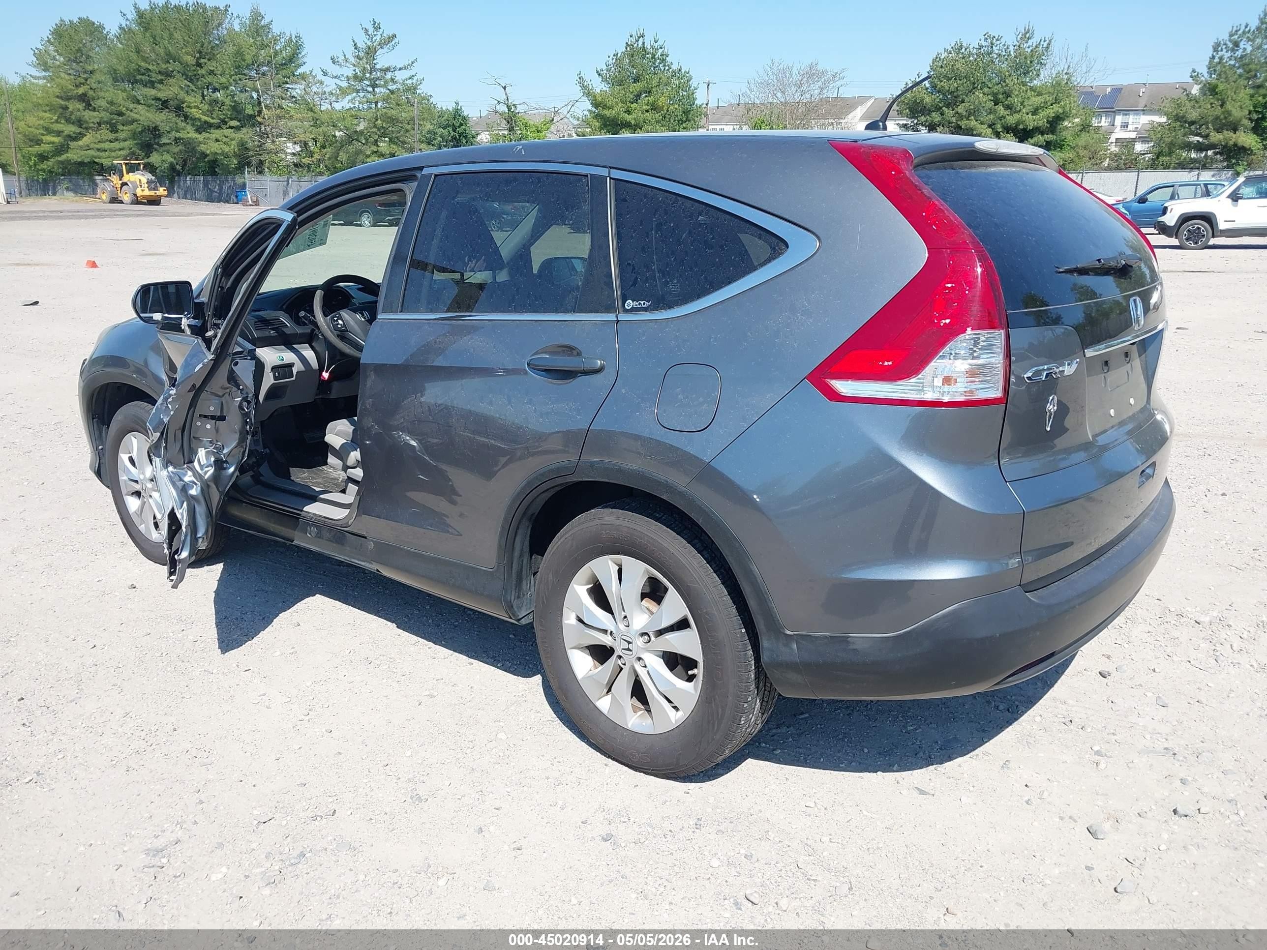 2012 Honda Cr-v Ex Gray vin: JHLRM4H52CC019075