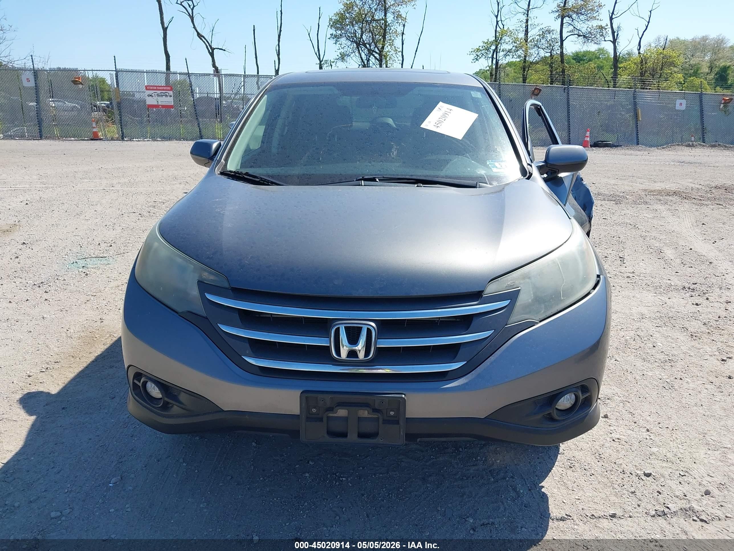 2012 Honda Cr-v Ex Gray vin: JHLRM4H52CC019075