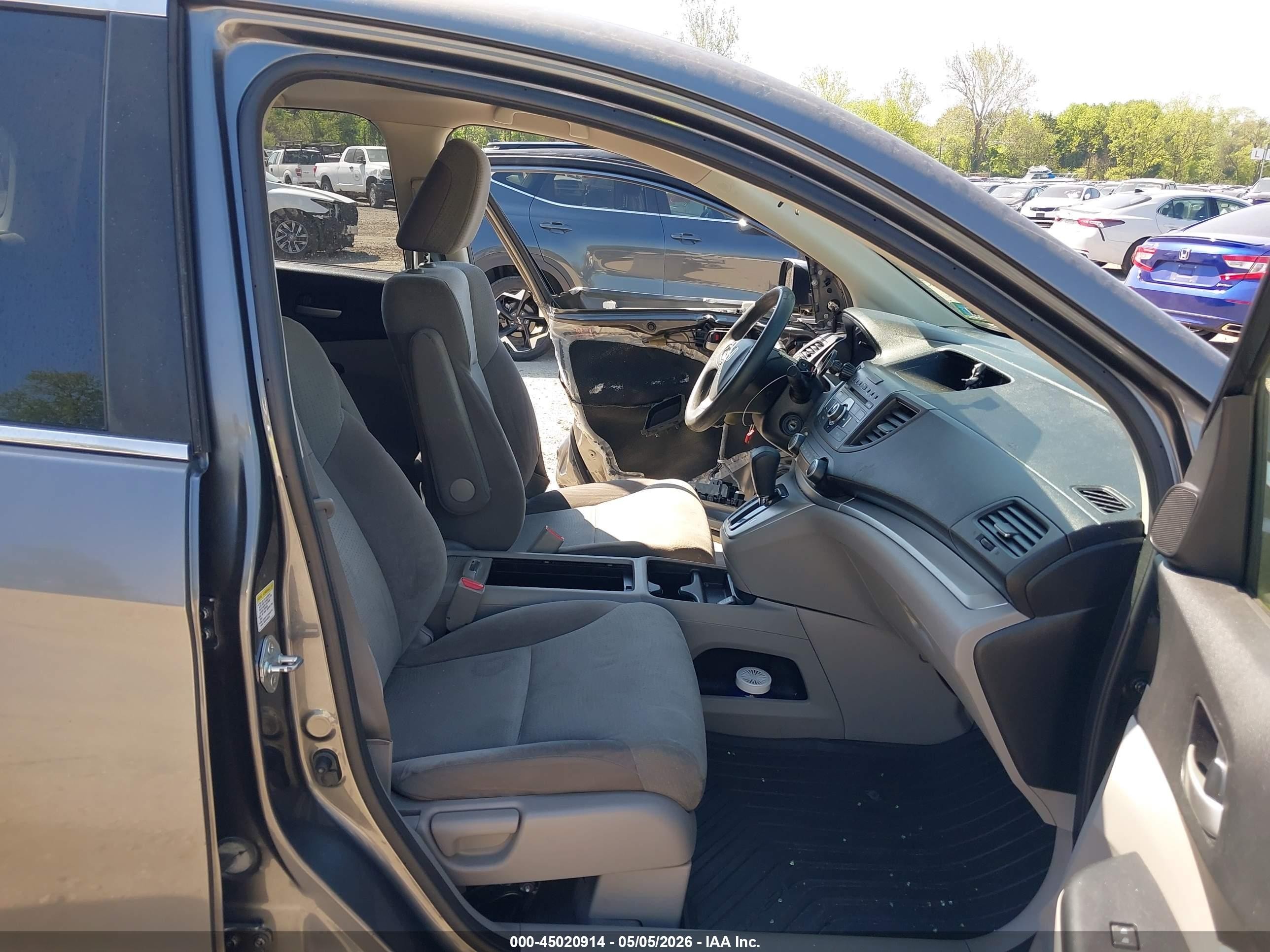 2012 Honda Cr-v Ex Gray vin: JHLRM4H52CC019075