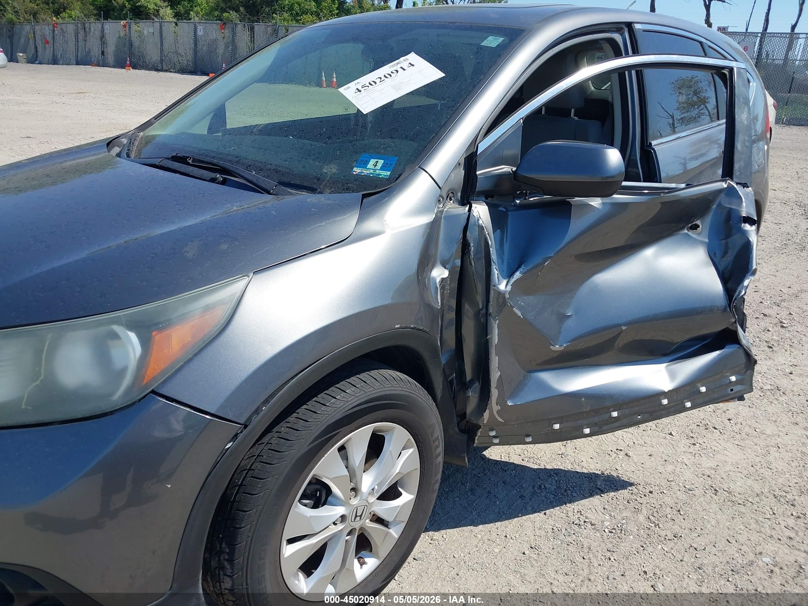 2012 Honda Cr-v Ex Gray vin: JHLRM4H52CC019075