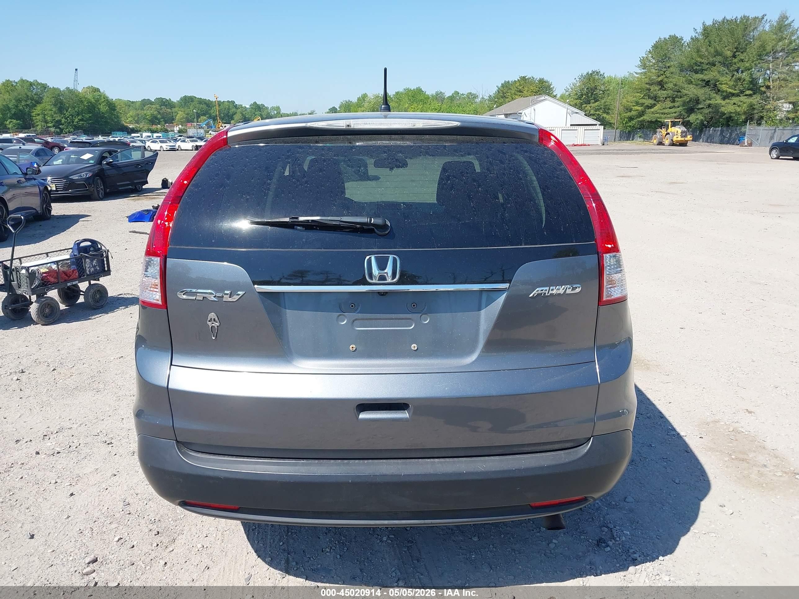 2012 Honda Cr-v Ex Gray vin: JHLRM4H52CC019075