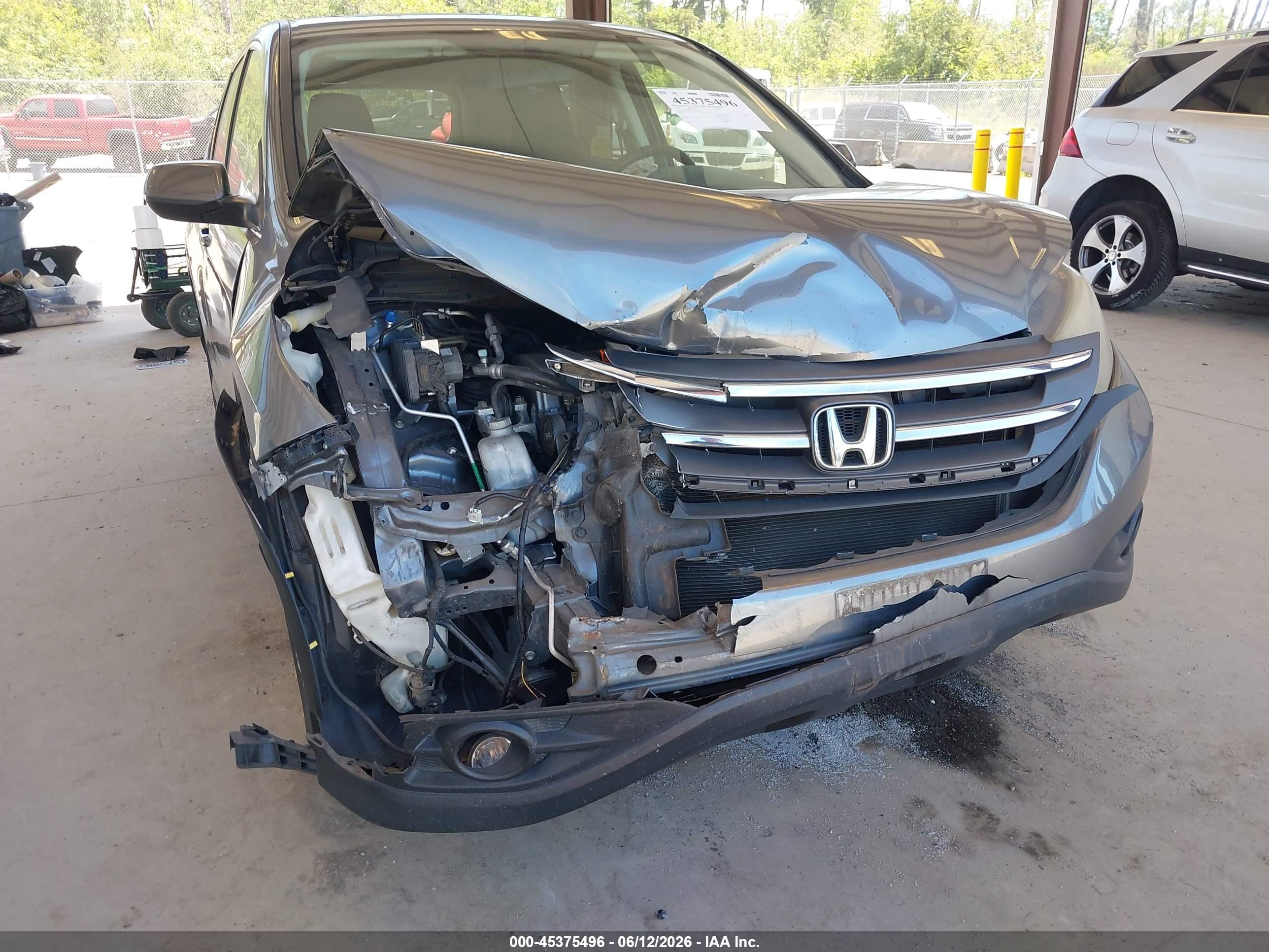 2012 Honda Cr-v Ex Gray vin: JHLRM4H52CC027810